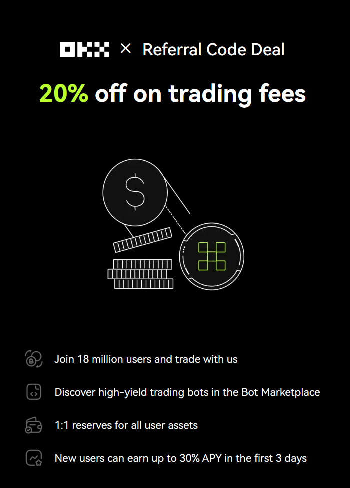 Скидка 20% на торговые комиссии