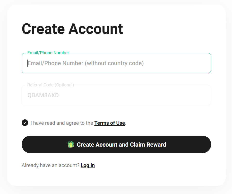 Введите реферальный код KuCoin