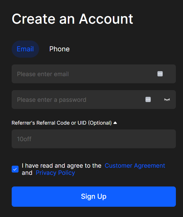 Реферальный код BingX